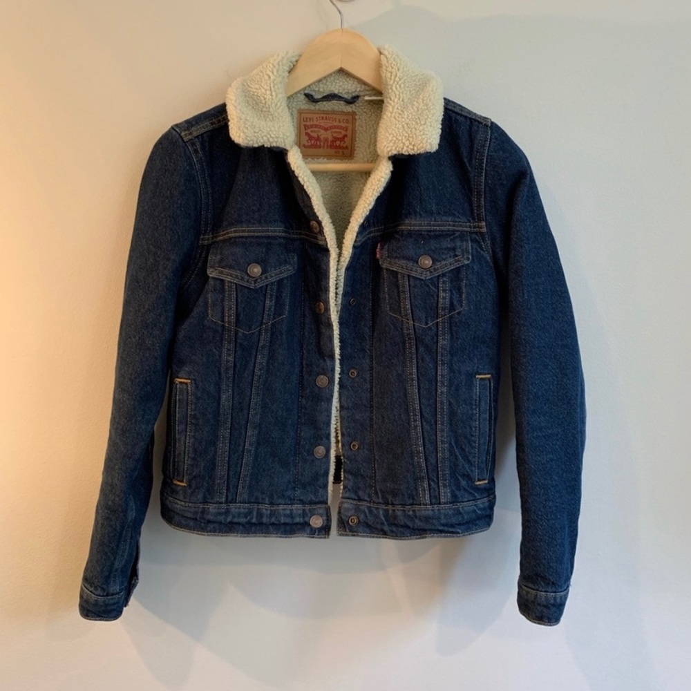 Levi Sherpa Jacket (Like New!)